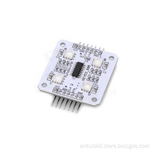 SPI LED Light Module Sensors For Arduino , RGB 5V 4 x SMD 5